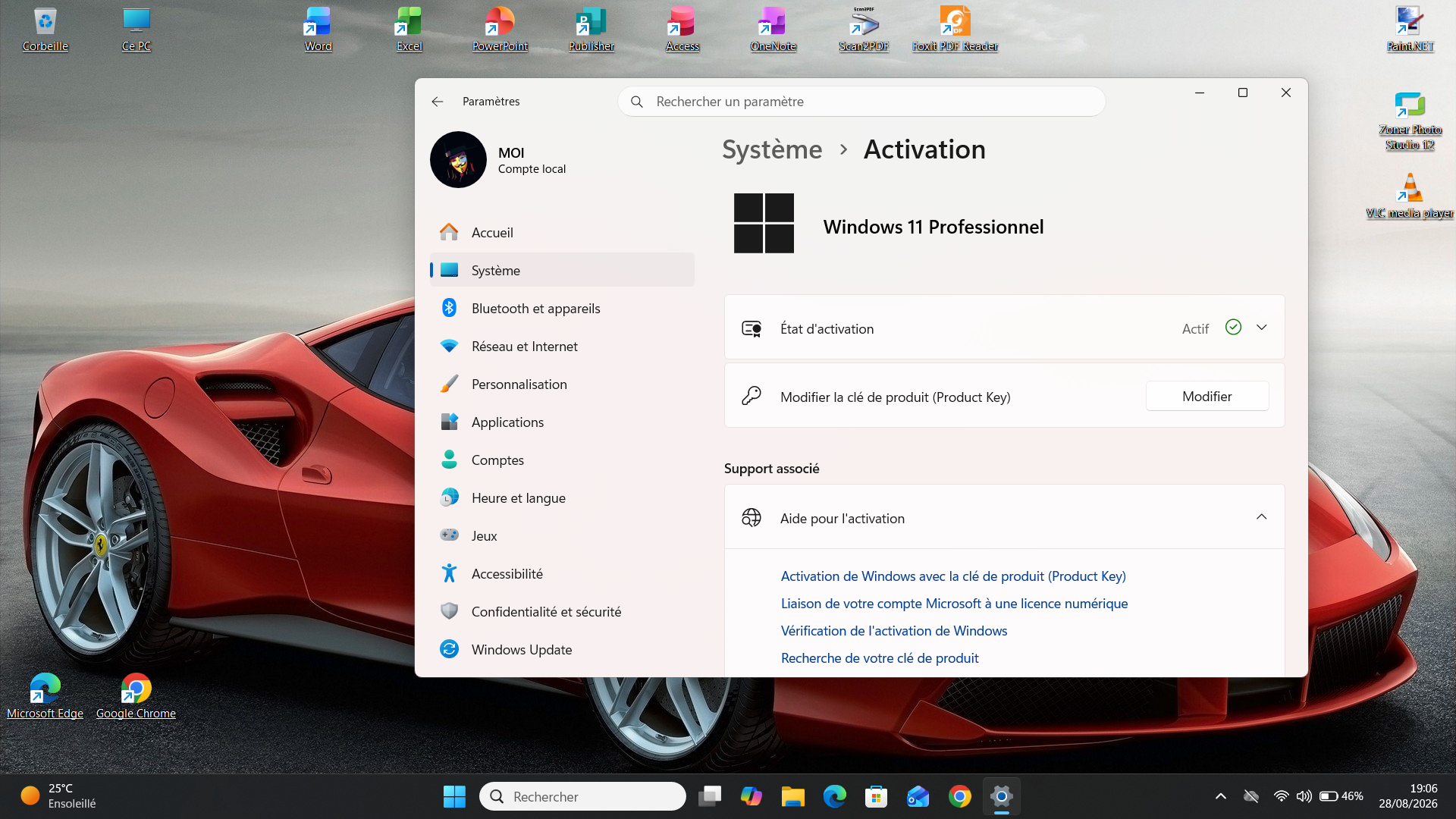 Dell Inspiron 5370 – connectique côté droit