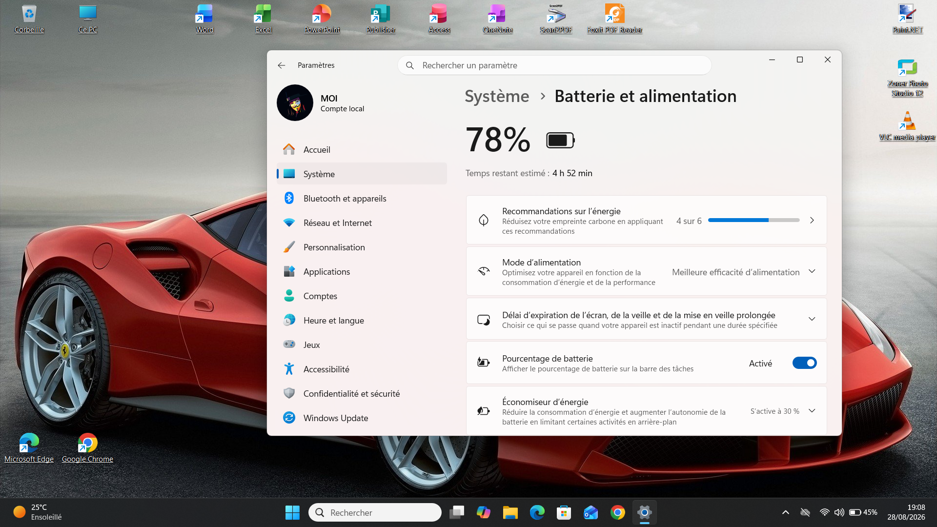 Dell Inspiron 5370 – vue de profil