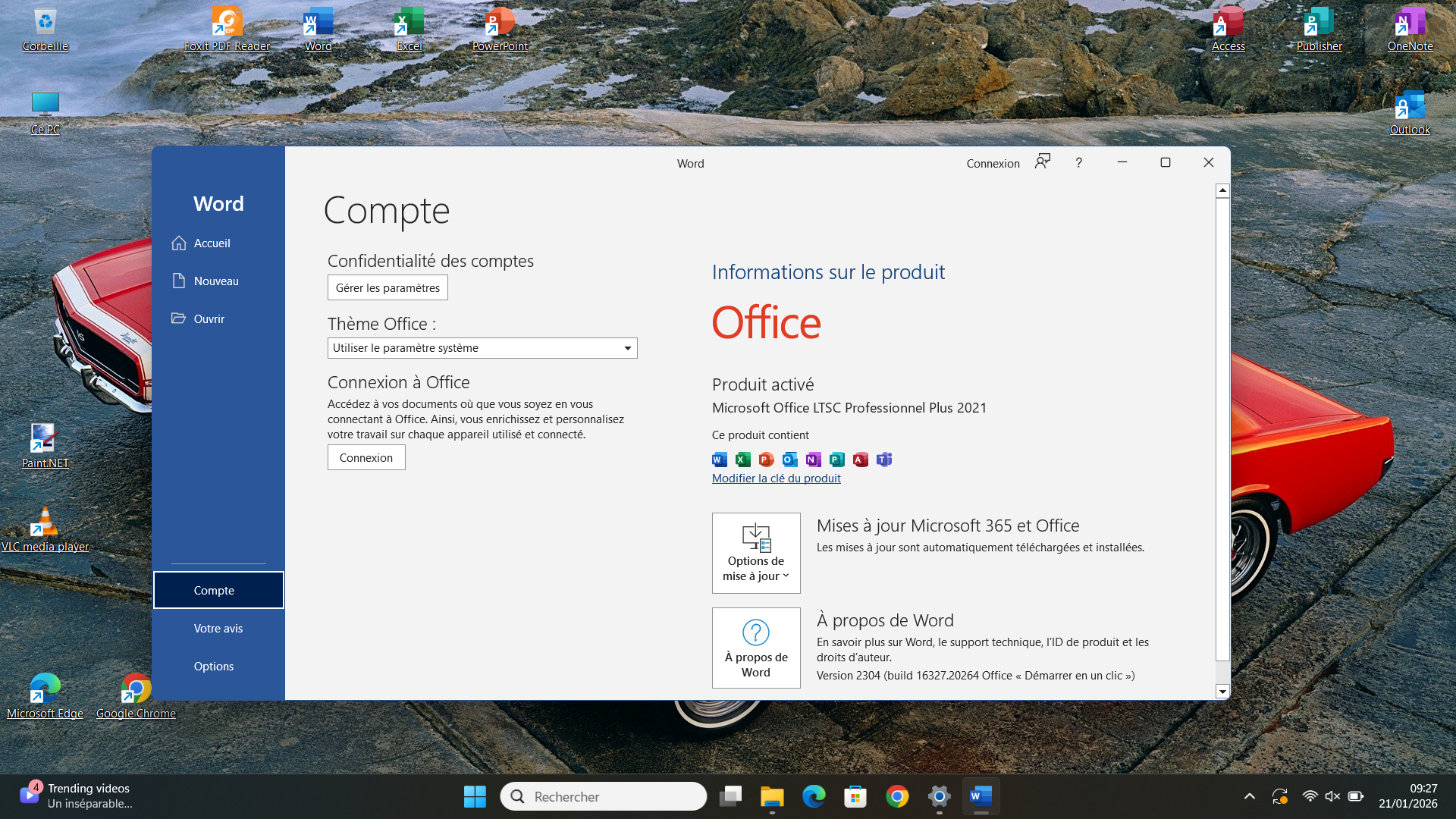 Dell Latitude 5420 – Microsoft Office LTSC Professionnel Plus 2021 activé